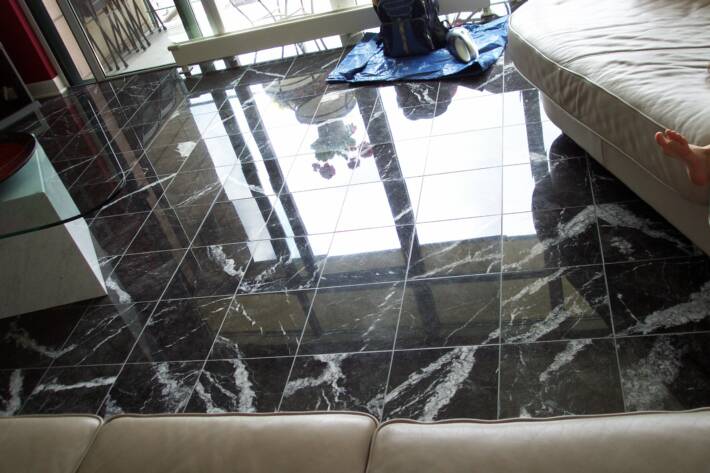 after, marble cleaning
